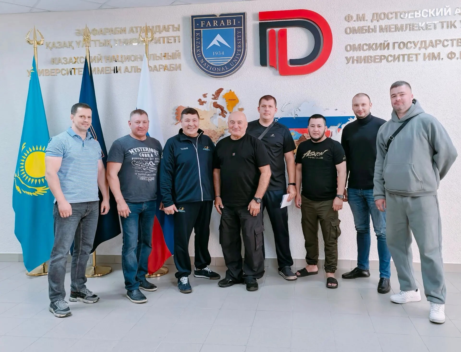 Омский филиал КазНУ открывает студентам доступ к залам армейского рукопашного боя